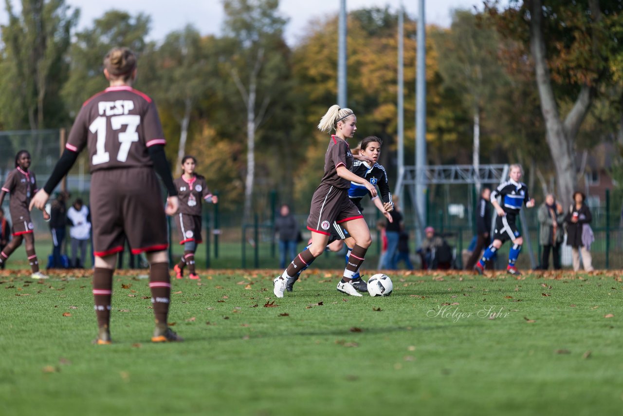 Bild 292 - B-Juniorinnen Hamburger SV - FC St.Pauli : Ergebnis: 1:2